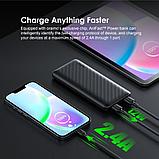 Oraimo Toast 10 Flash Power Bank 10000mAh Black OPB-P118DBLK, фото 3