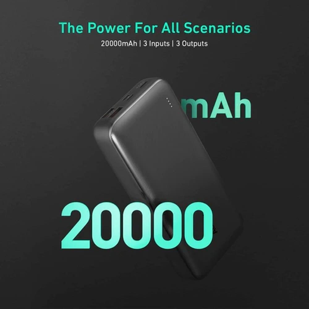 Aukey Power Bank 20000mAh Black PB-N74S - фото 2 - id-p115964405