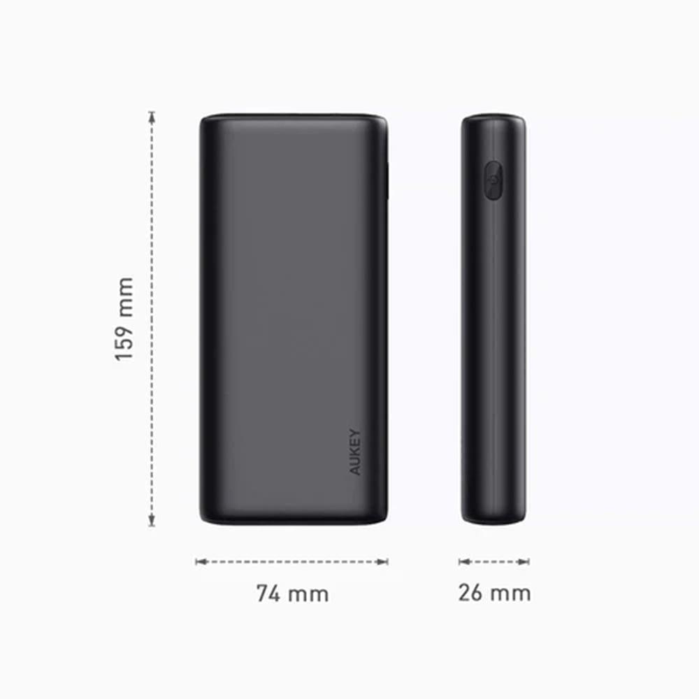 Aukey Power Bank 20000mAh Black PB-Y37 - фото 4 - id-p115964406