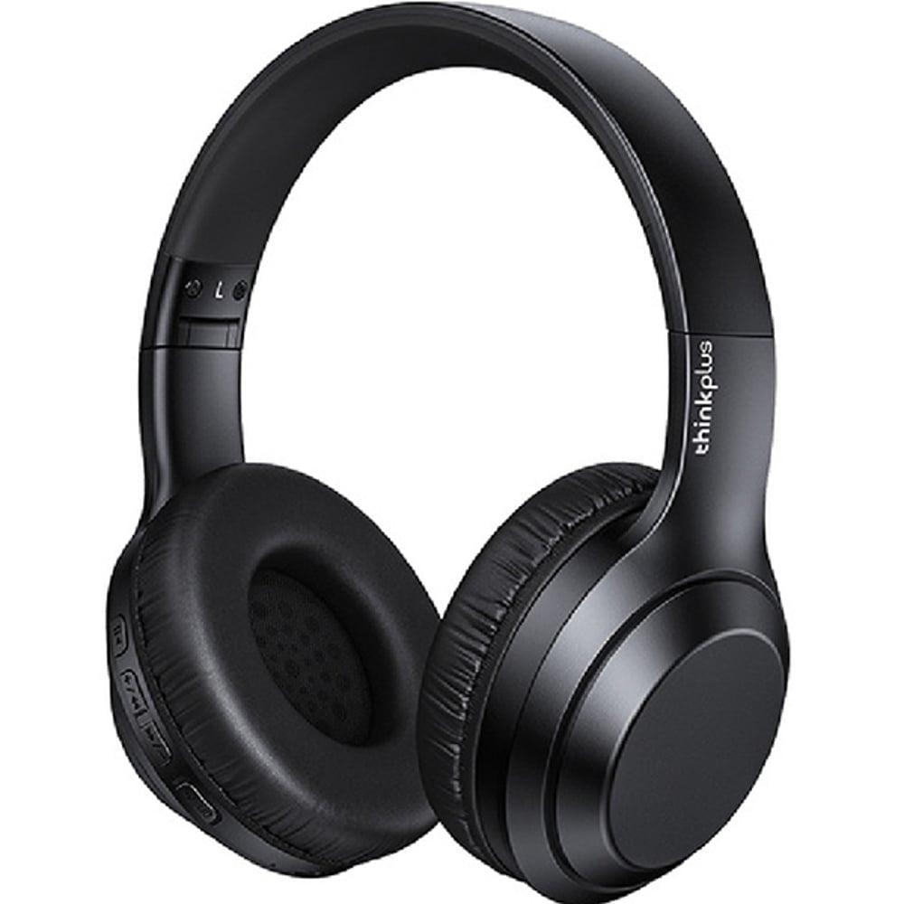 Lenovo Thinkplus TH10 Wireless On Ear Headset Black - фото 1 - id-p115965446