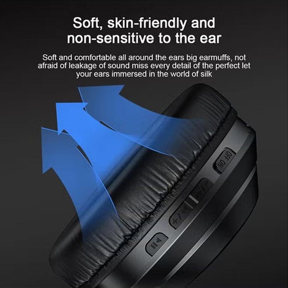 Lenovo Thinkplus TH10 Wireless On Ear Headset Black - фото 4 - id-p115965446