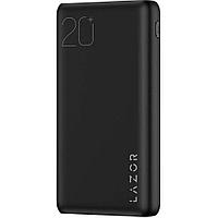 Lazor Power Bank 20000mAh Black Speed Pro PB76