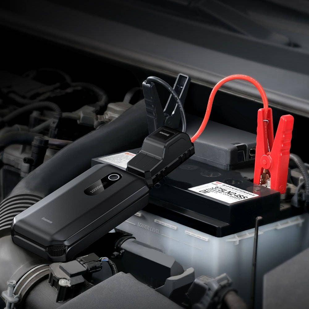 Baseus Car Jump Starter Power Bank 10000mAh Black CGNL020101 - фото 2 - id-p115964477