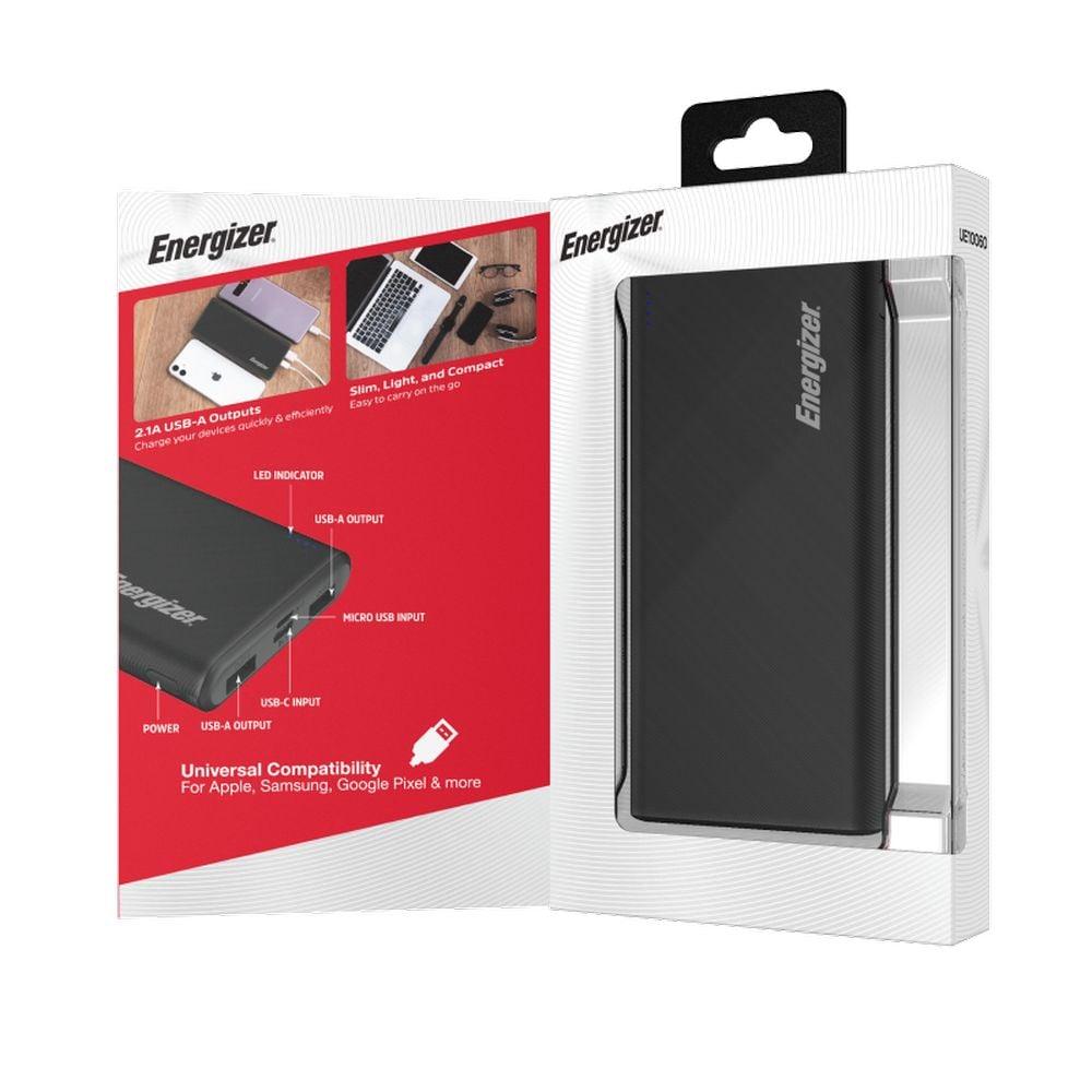 Energizer Power Bank 10000mAh Black UE10060_BK - фото 6 - id-p115964488