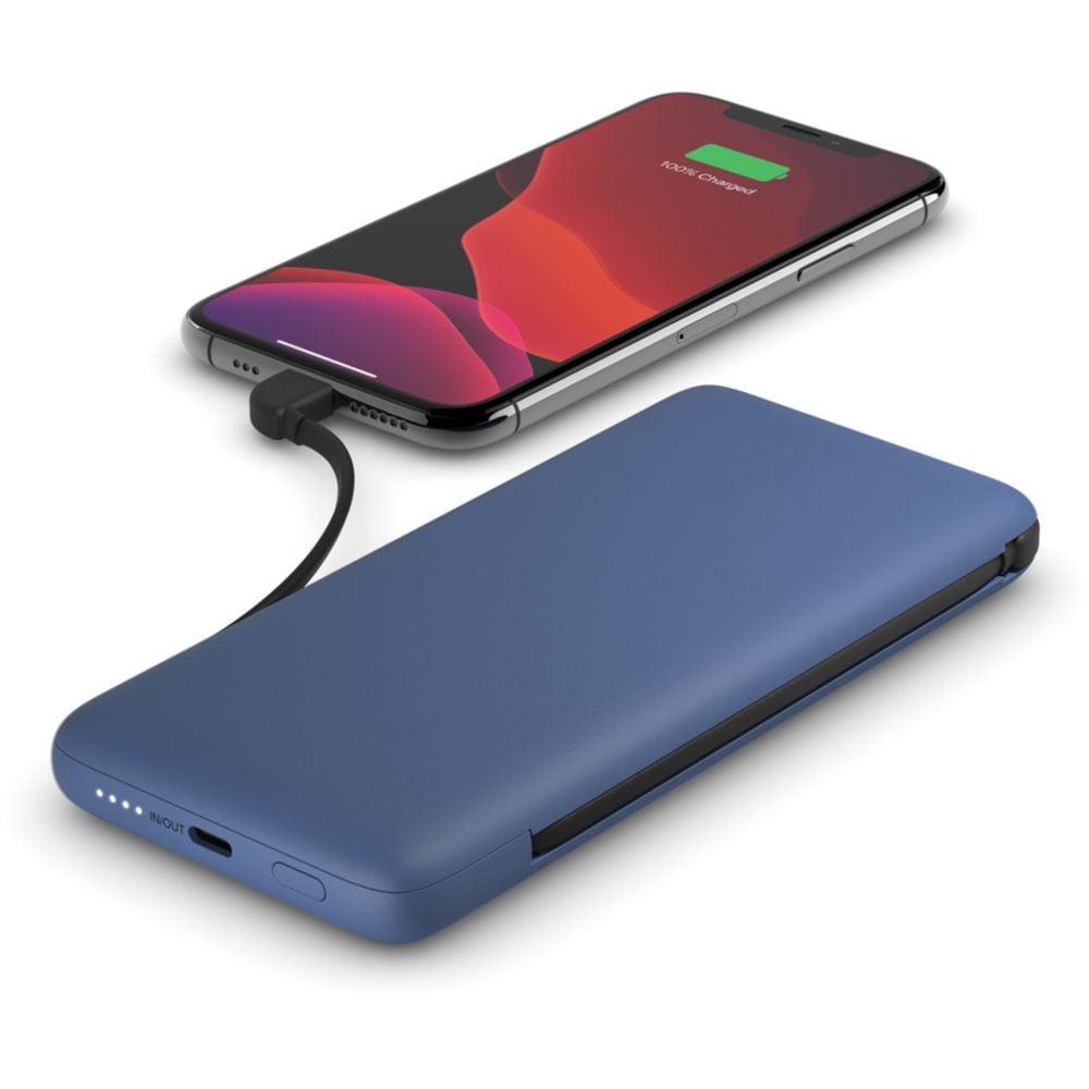 Belkin BPB006BTBLU Power Bank W/Integrated Cables Blue - фото 3 - id-p115964492