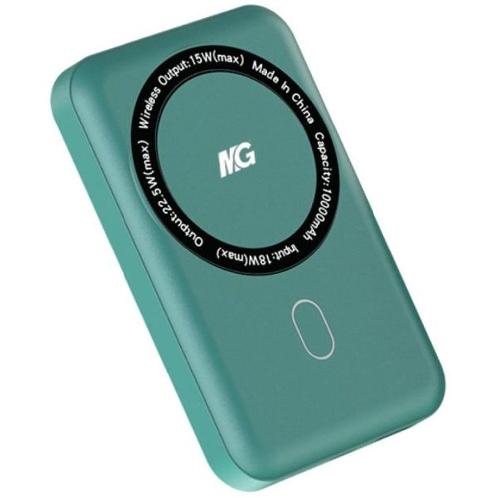 Maxguard Veloce-Series Magnetic Wireless Powerbank 10000mAh Green MG-VC12-GN