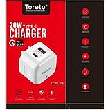 Toreto Tor-24 Wall Charger 20w, фото 3