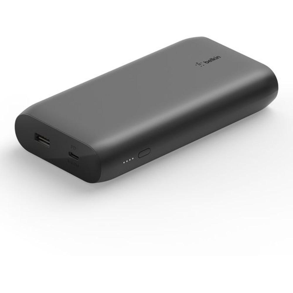 Belkin 20000mAh Power Bank W/USB Type-C Cable 6" Black BPB002BTBK - фото 3 - id-p115964549