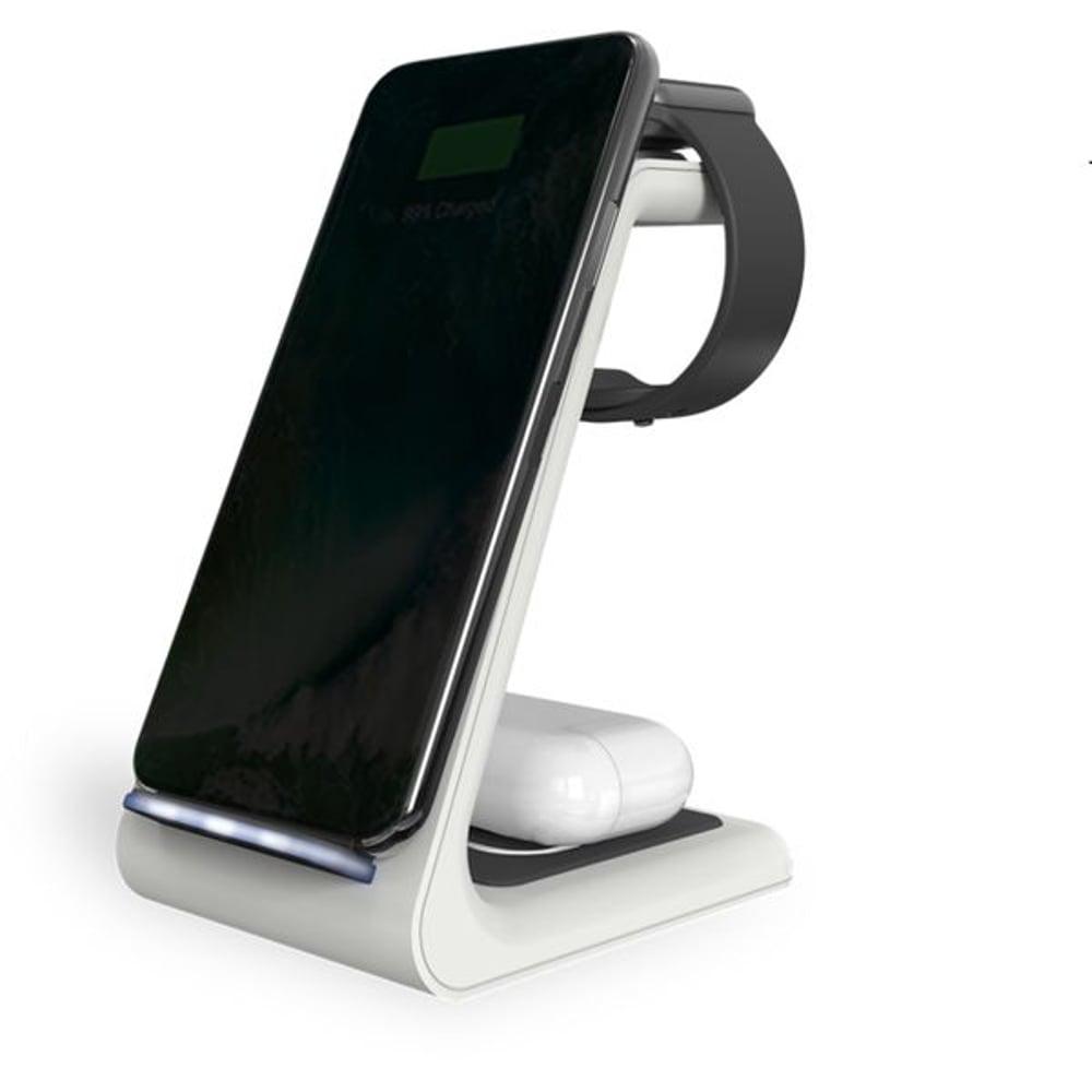 STM Multi Device Wireless Charging Station White - фото 2 - id-p115964554