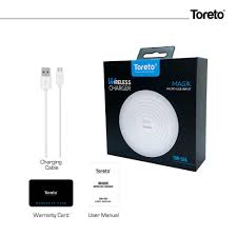 Toreto TOR-506 1.1A Mobile Wireless Charger With Detachable Cable