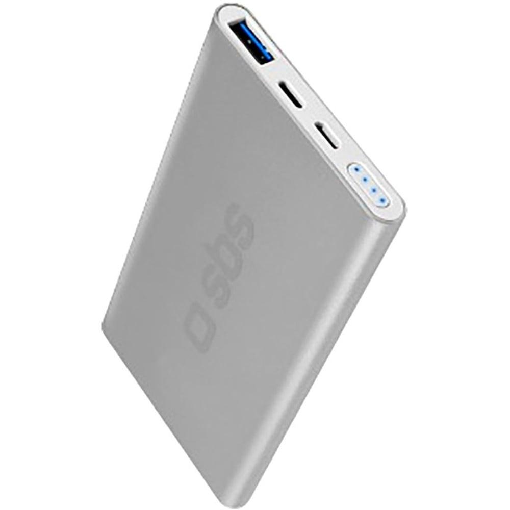 SBS Power Bank 5000mAh Silver TTBB5000ALS