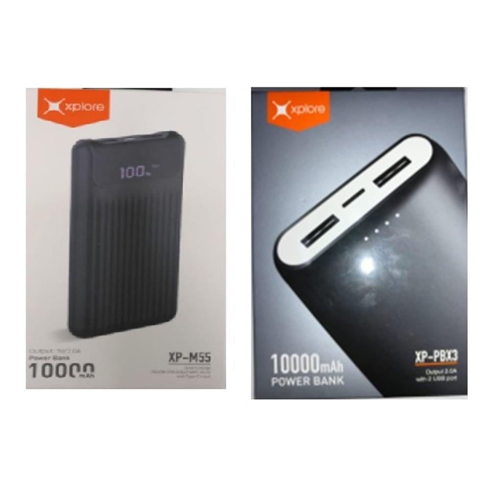 Xplore XPPBX Power Bank 10000mAh+XPM55 Power Bank 10000mAh