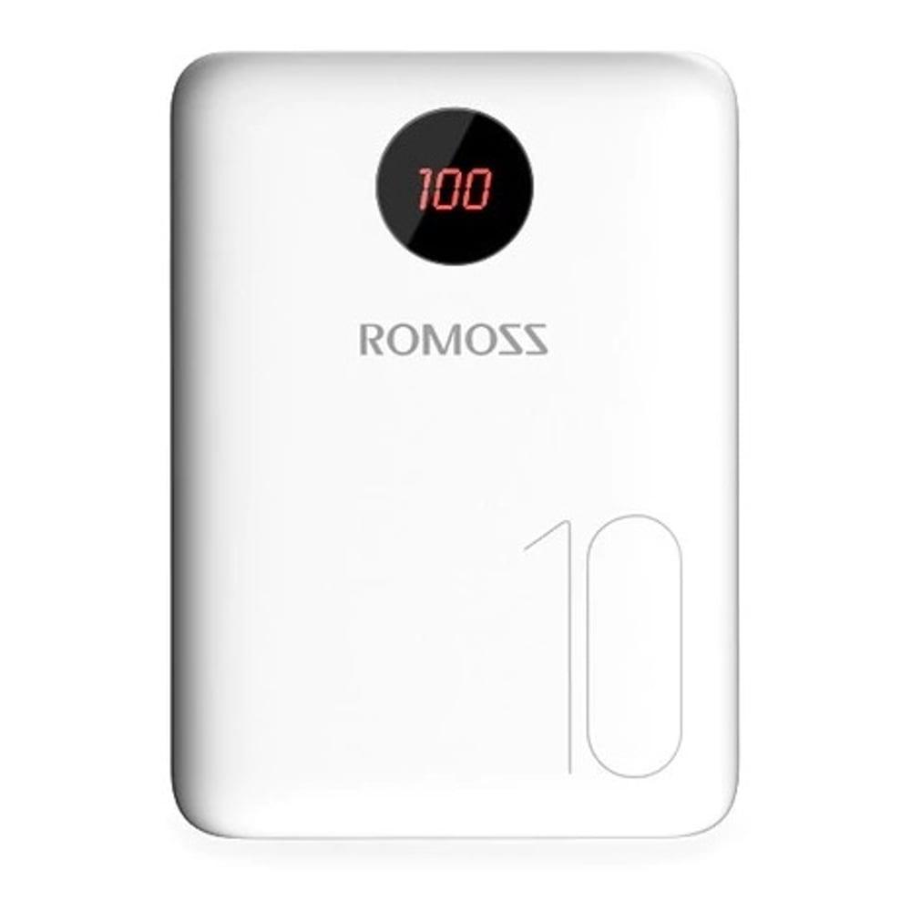 Romoss Compact Power Bank 10000mAh With Micro/C/Lightning Port - фото 1 - id-p115964574