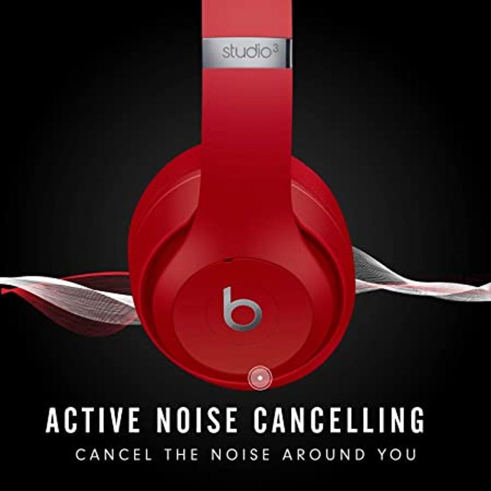 Beats Studio3 Wireless Noise Cancelling Over-Ear Headphones Red Mx412 - фото 3 - id-p115965545