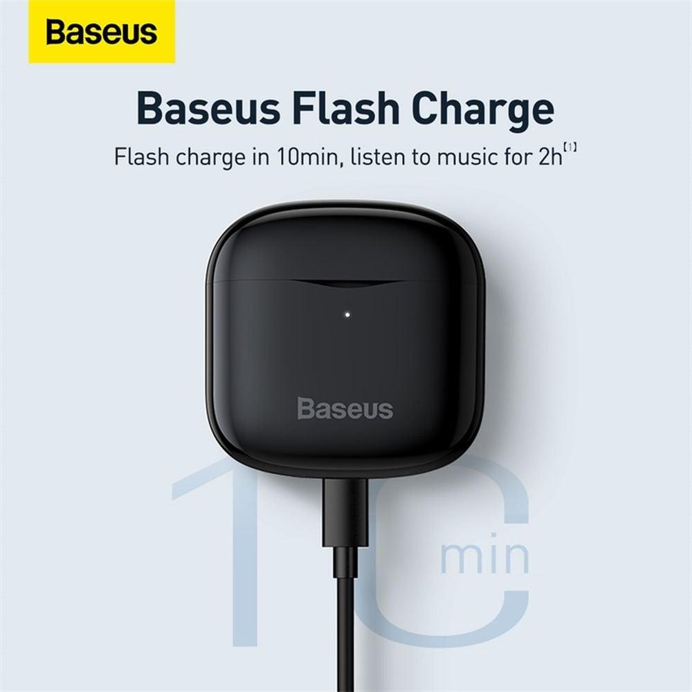 Baseus True Wireless Earphones Bowie E3 Black - фото 3 - id-p115965559