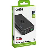 SBS Power Bank 20000mAh Black TTBB20000PD45WK, фото 3