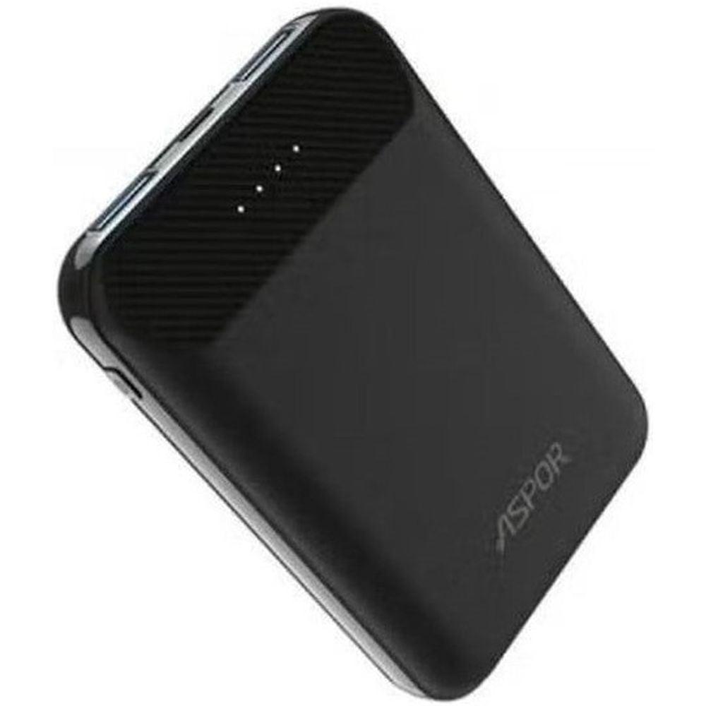 Aspor Power Bank 10000mAh Black A328