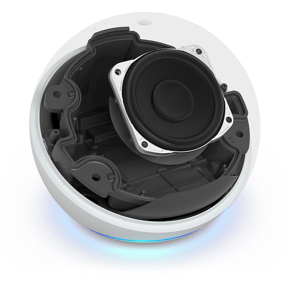 Amazon Echo Dot (5th Gen) Smart Speaker with Alexa - Glacier White - фото 3 - id-p115965593