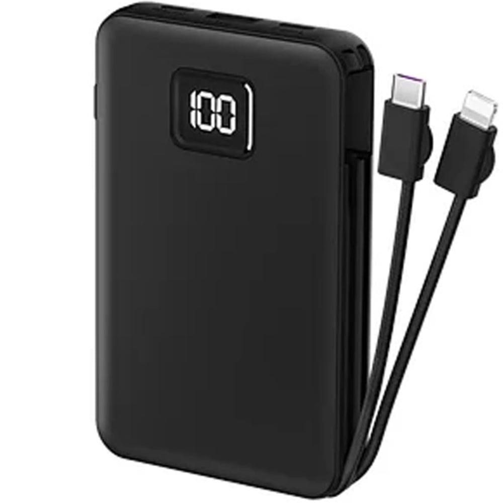 Wiwu Power Bank 10000mAh Black JC-15B - фото 1 - id-p115964652