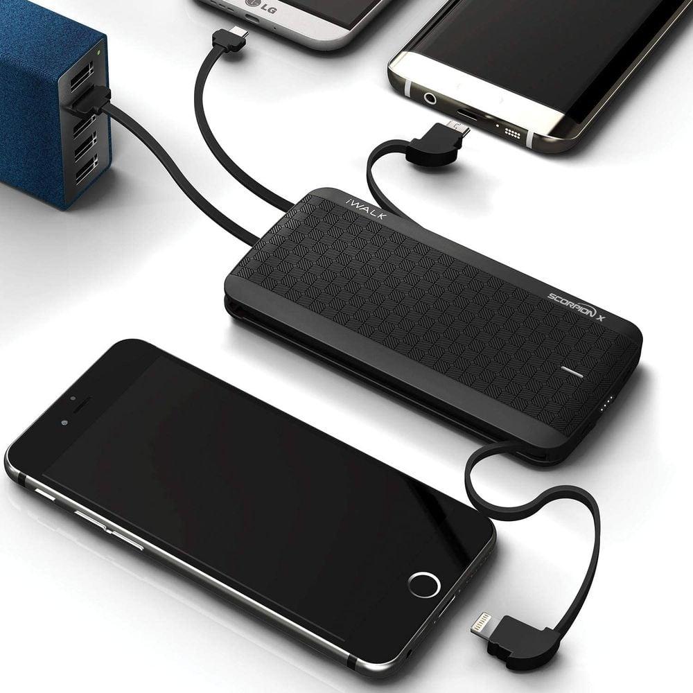 Iwalk Power Bank 8000mAh Black UBT-8000X - фото 5 - id-p115964688