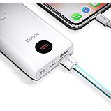 Romoss USB-C Digital Display Power Bank 20000mAh White SW20PS+, фото 6