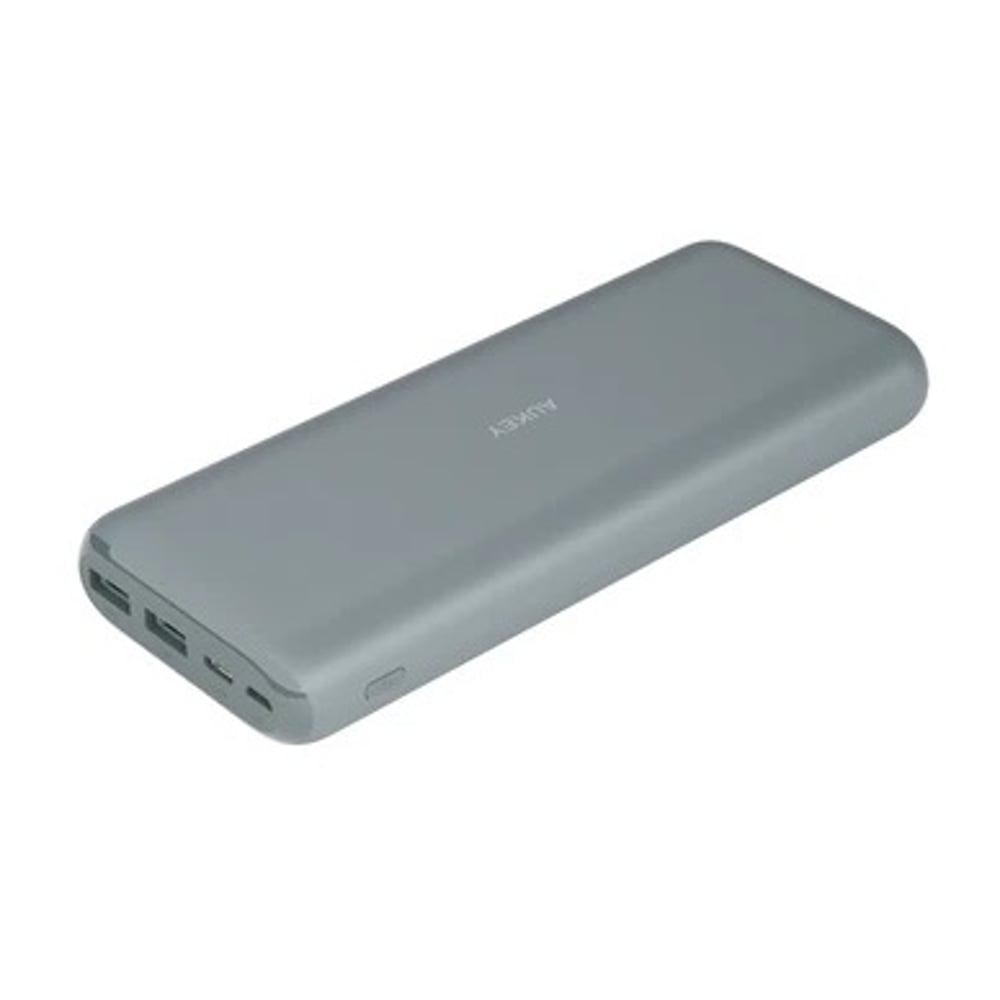 Aukey PB-XN20 USB-C Power Bank 20000mAh Grey - фото 1 - id-p115964715
