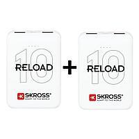Skross Reload 10 Compact & Sleek Power Bank 10000mAh 2Pcs Bundle