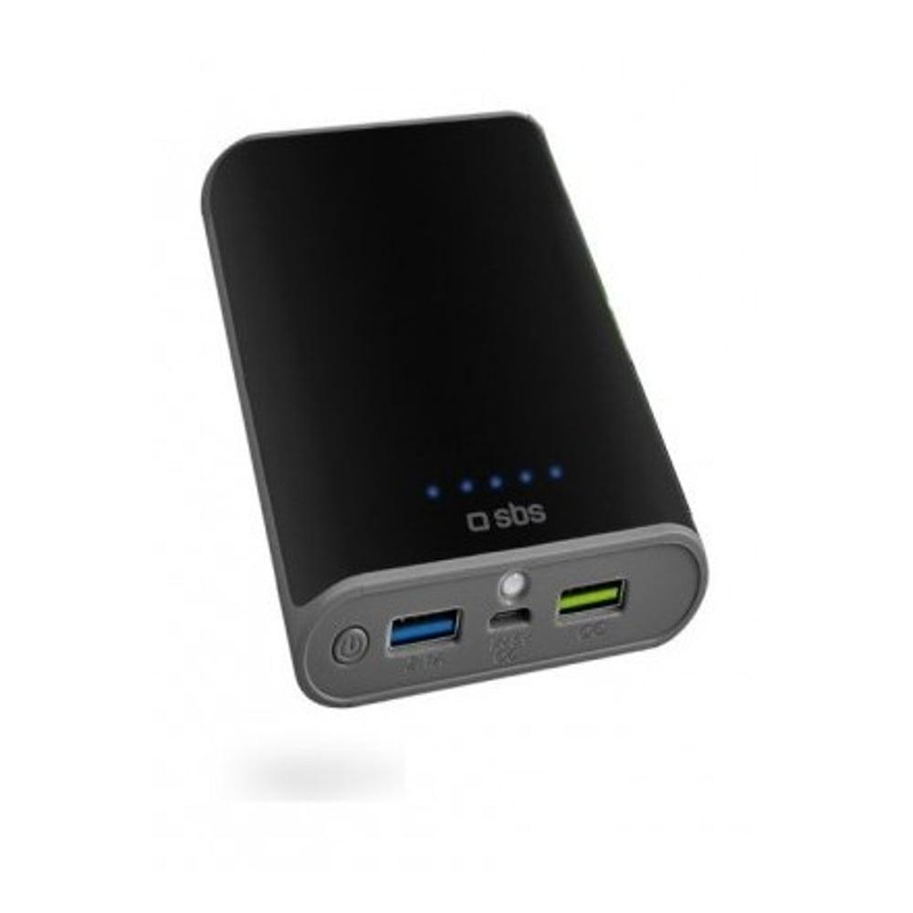 SBS Qualcom Power Bank 10000mAh - Black - фото 2 - id-p115964736