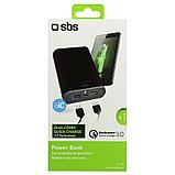 SBS Qualcom Power Bank 10000mAh - Black, фото 4
