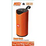 ASD Super Bass Portable Wireless Speaker ASD-249 -Orange, фото 2