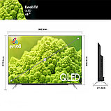Evvoli 43EV250QA Frameless 43inch 4K QLED Android Smart Television Black, фото 2