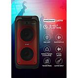 Evvoli Portable Party Speaker Bluetooth With Two Wireless MIC, Built In Lights and Splashproof Design 160W, фото 3