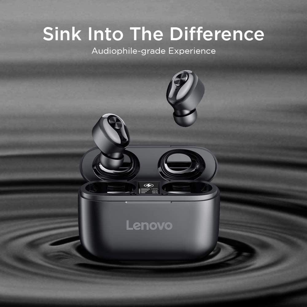 Lenovo HT18 In-Ear True Wireless Earbuds Black - фото 4 - id-p115964973