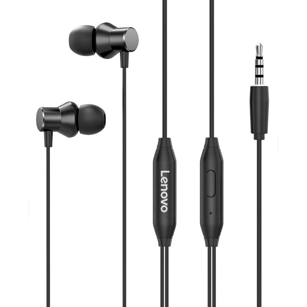 Lenovo HF130 Wired In-Ear Headset Black - фото 1 - id-p115964974