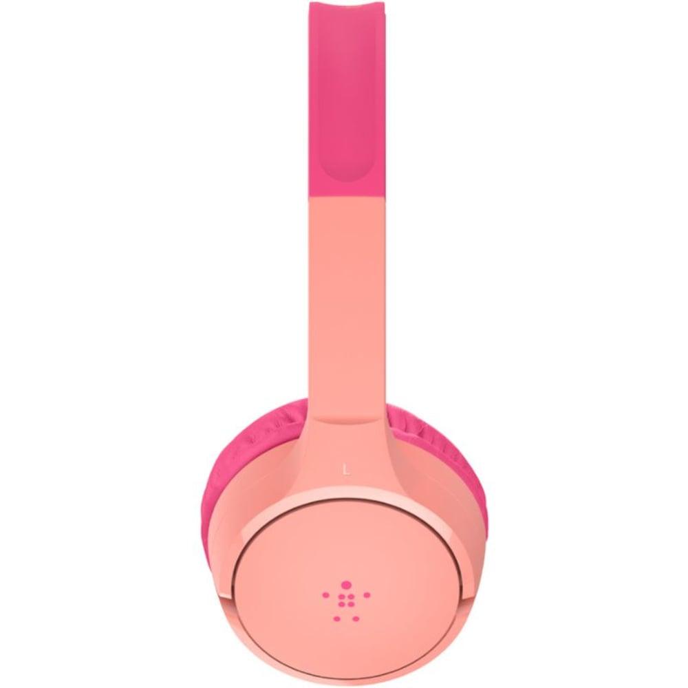 Belkin AUD002BTPK Soundform Mini Wireless On Ear Kids Headphones Pink - фото 3 - id-p115965025