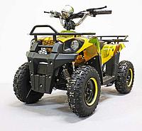 Детский электроквадроцикл GreenCamel Гоби K40 (36V 800W) (Армейский желтый)