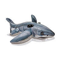 Надувная игрушка Intex 57525NP в форме акулы для плавания 2-002202