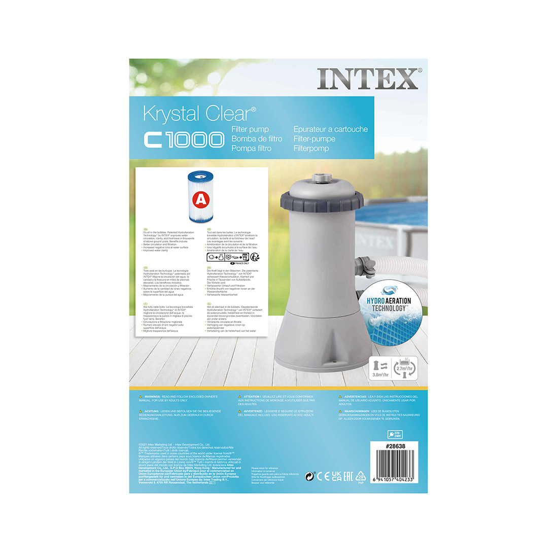 Фильтр-насос для бассейна Intex 28638 2-006304 - фото 2 - id-p115966953