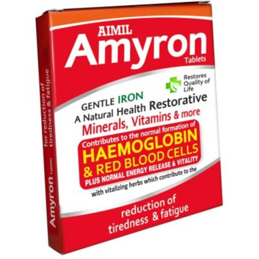Амирон (Amyron tablets AIMIL) для повышения гемоглобина и железа в крови 30 таб - фото 1 - id-p115969910