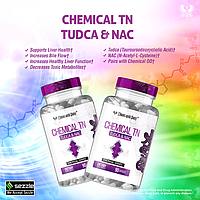Гепатопротектор Chemical TN Tudca & NAC, 90 caps, Chaos and Pain