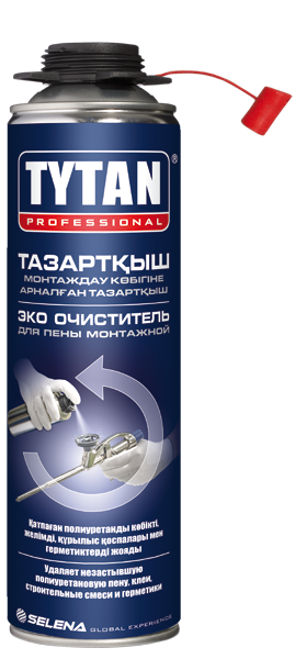 Очиститель монтажной пены Tytan Есо Professional, 500 мл - фото 1 - id-p115971162