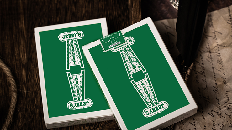 Jerry's Nugget (Felt Green) Marked Monotone Playing Cards - фото 6 - id-p115981011