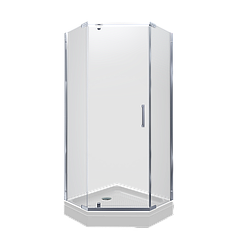 ДО "Дека-Хром", 90х90, пятиуг., низ. подд. (КС89м1, КС89м2, ПД28,D90мм)