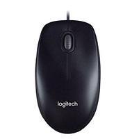 Мышь проводная Logitech M100, черный (910-005006)