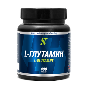L-Глутамин порошок, Аминокислота Глутамин, 400 гр