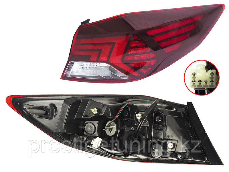 Задний фонарь правый (R) на крыле на Hyundai Elantra 2018-20 LED (SAT)