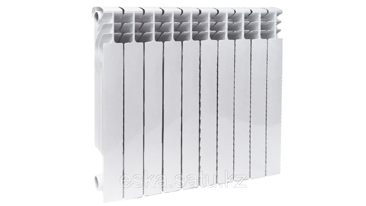 Радиатор биметаллический, 500x96, Plumberg , Белый - фото 1 - id-p115983708