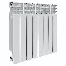 Радиатор биметаллический, 500x96, Lontek , Белый