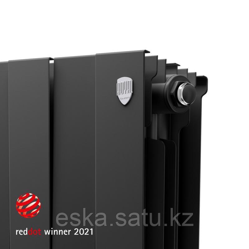Радиатор биметаллический, 500x100, Royal Thermo, Черный, Piano Forte - фото 1 - id-p115983730