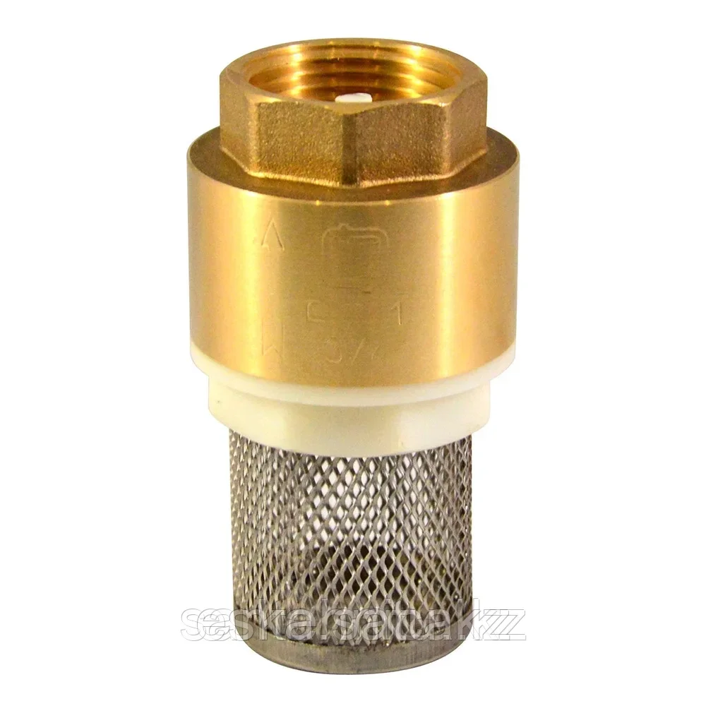 Обратный клапан с сеткой для скважин ( донный , погружной ) Ду 15 FIXER - фото 1 - id-p115984152
